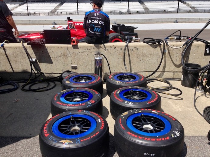 Indy 500 2017 - In the pits