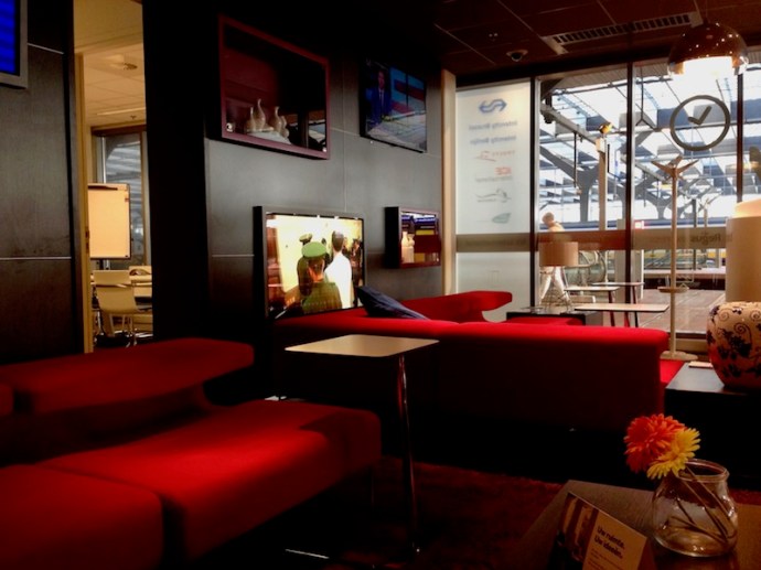 NS International lounge at Rotterdam Centraal