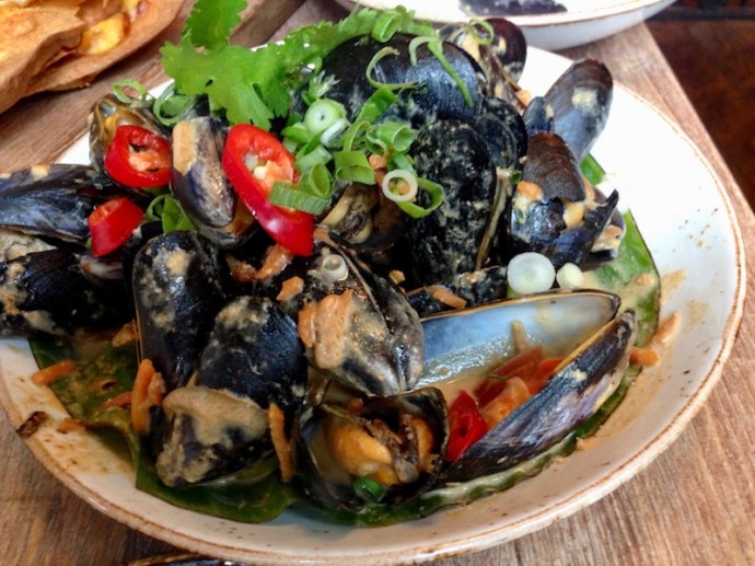 Thai curry mussels, Milu, The Hague