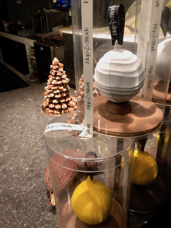 Hop and stork chocolate shop Christmas decorations, 2017 4