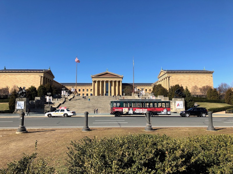 Rocky steps at Philadelphia Museum of Art