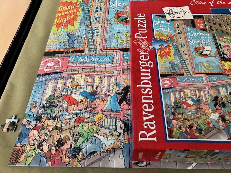 Ravensburger Cities of the World New York close up