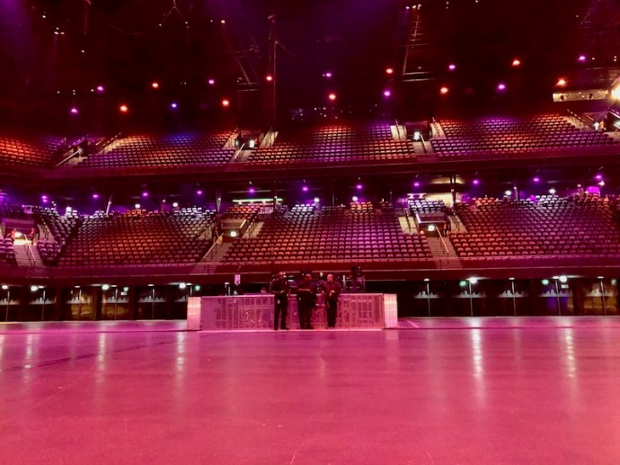 Pearl Jam in the Ziggo Dome, Amsterdam, June 12 2018 - before the show