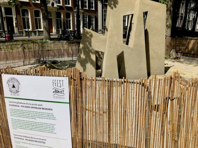 World sand sculpting championship 2018 - Picasso, Czech artist