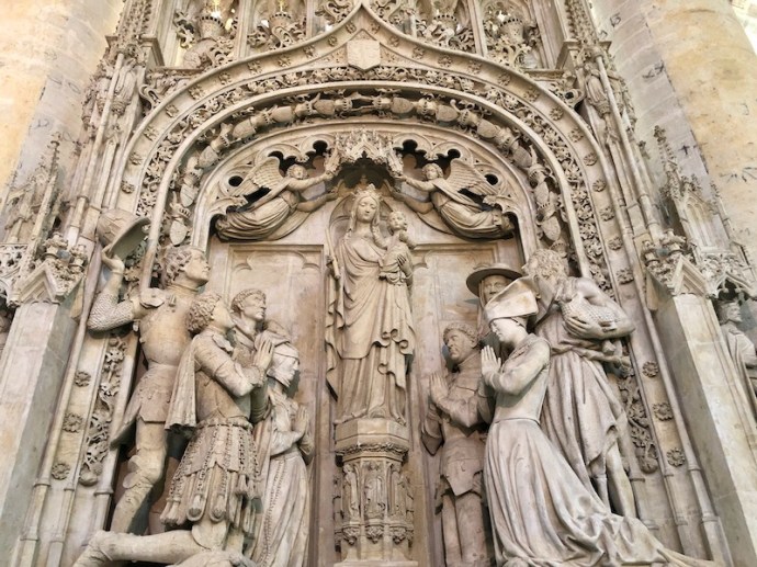 Grote Kerk in Breda, Engelbrecht sculpture